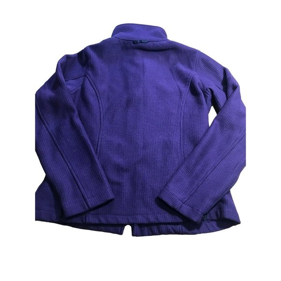 CB Sport Woman's Purple Outerwear Fleece Full Zipper Jacket Size Medium Coat - Picture 7 of 8